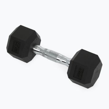 XTREXO Hex HXD50 5 kg gumuoti hanteliai