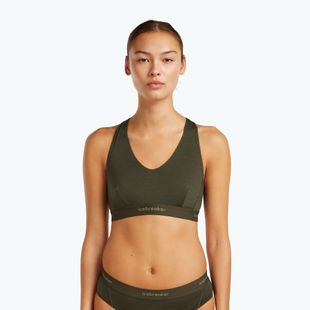 Termoaktyvi liemenėlė icebreaker Merino 125 Cool-Lite Sprite Racerback dark loden