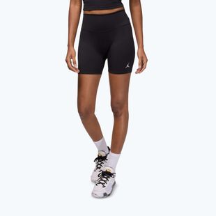 Moteriški šortai Jordan Sport Dri-Fit High Waisted 6" juoda/balta