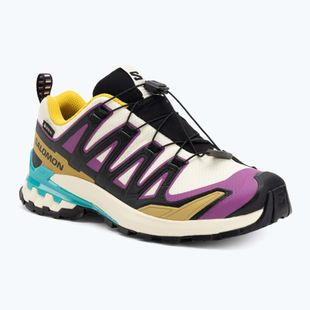Moteriški bėgimo bateliai Salomon XA PRO 3D V9 GTX transparent yellow/black/waterfall