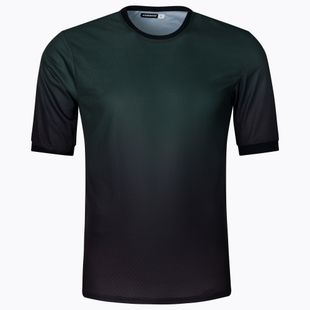 ASSOS Trail Jersey T3 schwarzwald/green vyriški dviratininko marškinėliai