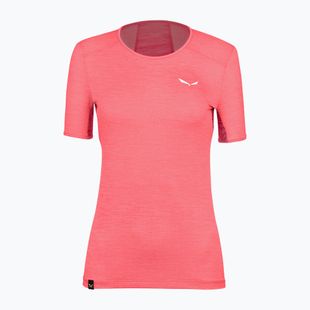 Salewa Puez Graphic 2 Dry moteriški trekingo marškinėliai rožinės spalvos 00-0000027400