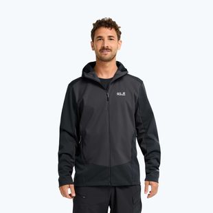Vyriška softshell striukė Jack Wolfskin Skyvail phantom