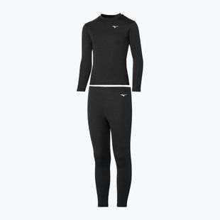 Vaikiškas termoaktyvių apatinių komplektas Mizuno Mid Top&Bottom black