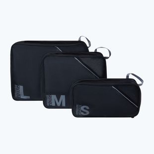 Organizerių rinkinys American Tourister Packing S/M/L 3 pcs. black/grey