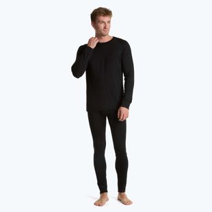 Vyriškų termoaktyvių apatinių komplektas WOOLCANO Merino SET0540 juodas