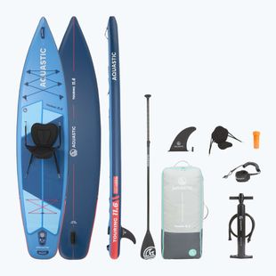 Rinkinys lenta SUP pripučiama AQUASTIC Touring 11'6" mėlyna