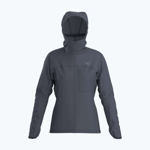 Moteriška vėjo nepraleidžianti striukė Arcteryx Squamish Hoody dark stratus