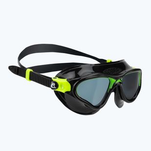 Plaukimo kaukė Cressi Cobra black/black/lime smoked