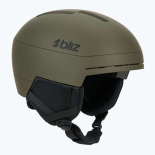 Slidinėjimo šalmas Bliz S002 matte camo green
