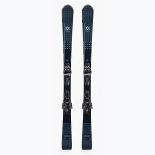 Moteriškos kalnų slidės Völkl FLAIR 76 + VMotion 10 GW Lady navy blue 121301/6562V1.VB
