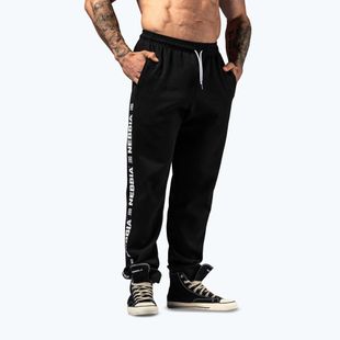 Vyriškos treniruočių kelnės NEBBIA Hero black