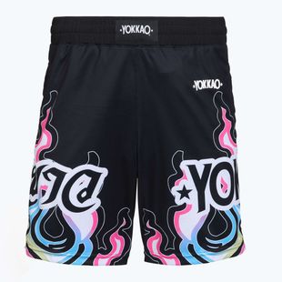 Vyriški treniruočių šortai YOKKAO Flames Workout black