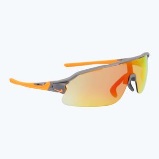 Akiniai nuo saulės Nike Flyfree Shield E matte smoke grey/road orange mirror/ clear