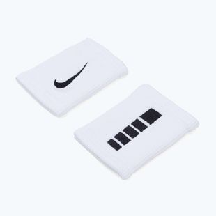 Nike Elite Doublewide apyrankės 2 vnt. baltos spalvos N1006700-101