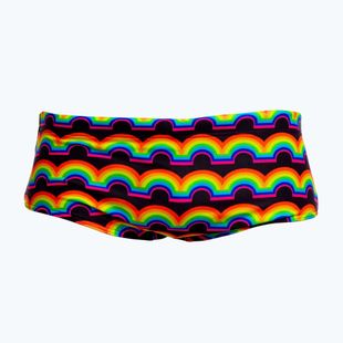 Vyriškos plaukimo glaudės Funky Trunks Sidewinder Trunks rainbowie